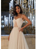 Beaded Ivory Glitter Tulle Fabulous Wedding Dress